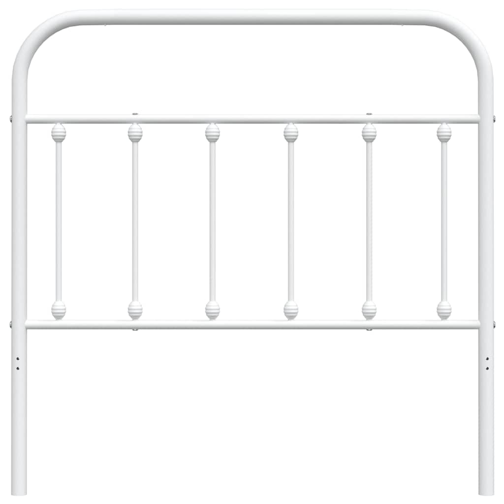 Metal Replace Headboard White 100 cm