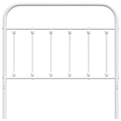 Metal Replace Headboard White 100 cm