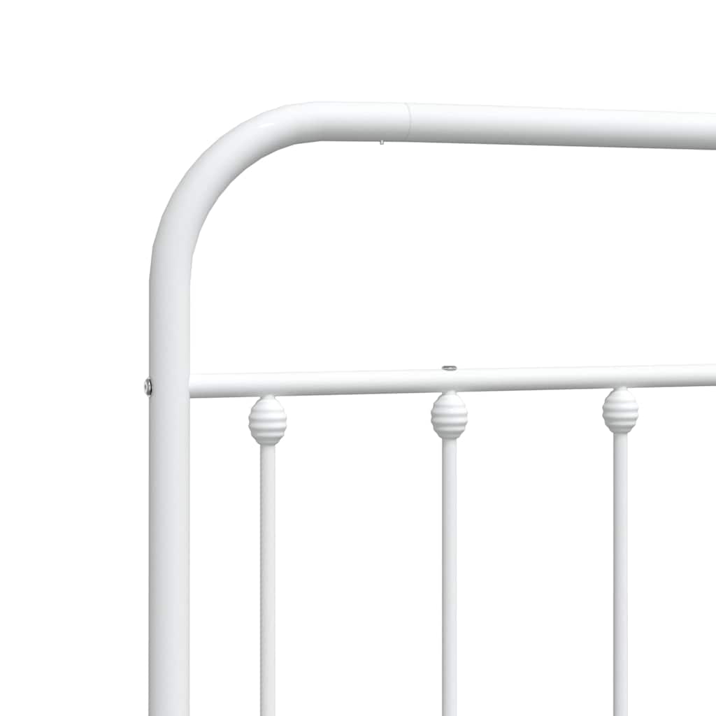 Metal Replace Headboard White 100 cm