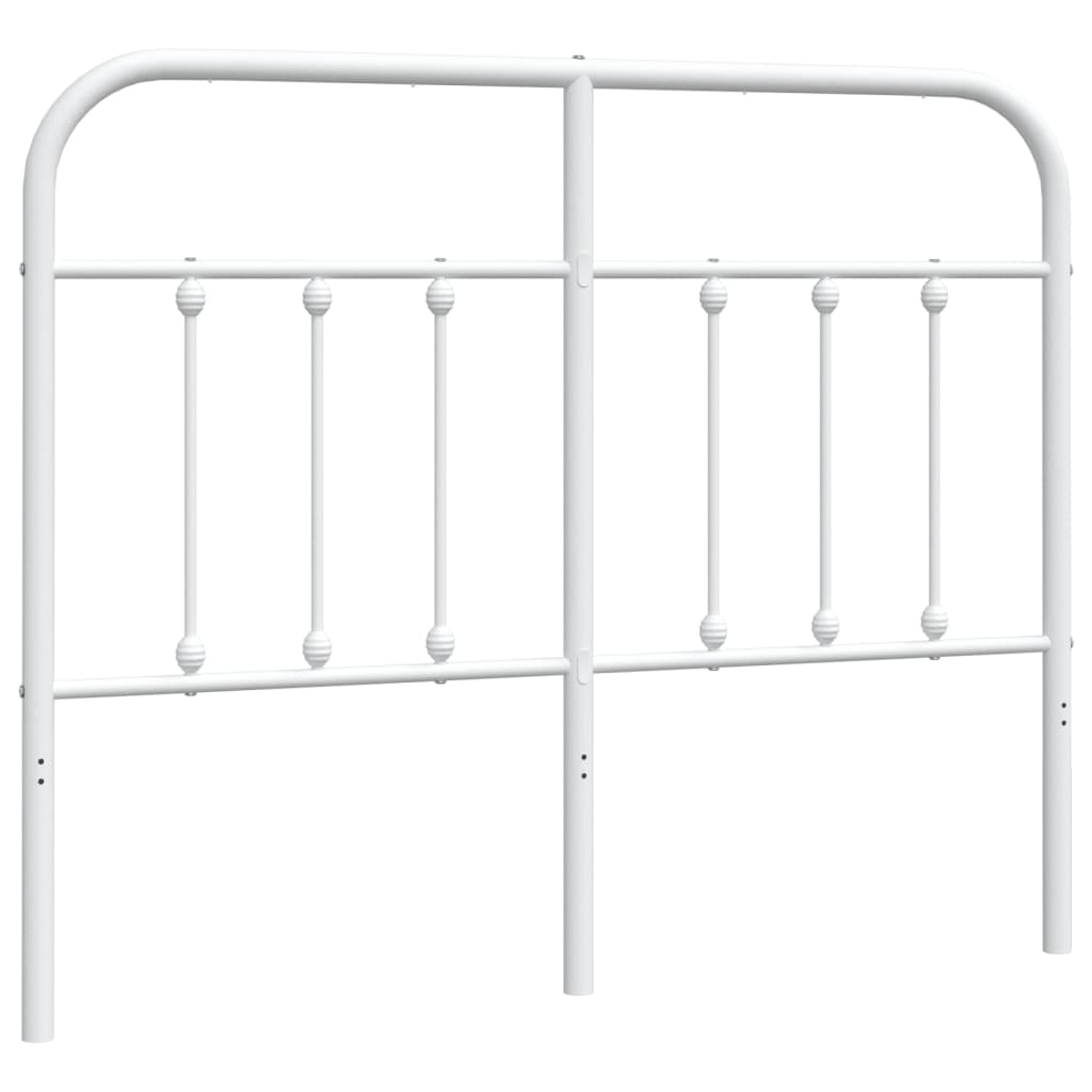 Metal Replace Headboard White 120 cm