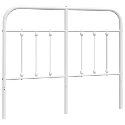 Metal Replace Headboard White 120 cm