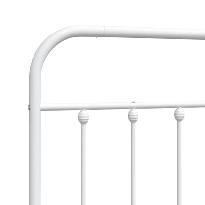 Metal Replace Headboard White 140 cm