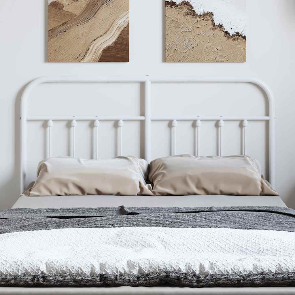 Metal Replace Headboard White 150 cm
