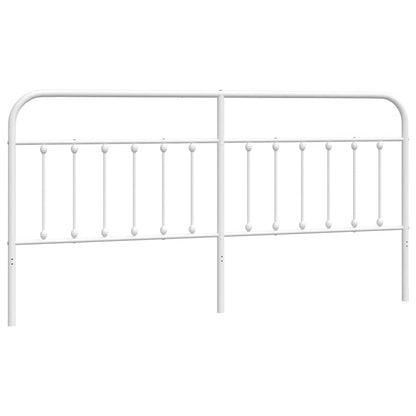 Headboard | White | Steel | 193 cm | Durable | Bed Headboard