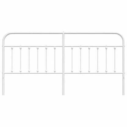 Headboard | White | Steel | 193 cm | Durable | Bed Headboard