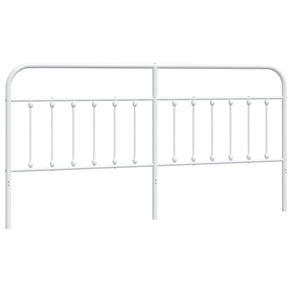 Metal Replace Headboard White 200 cm