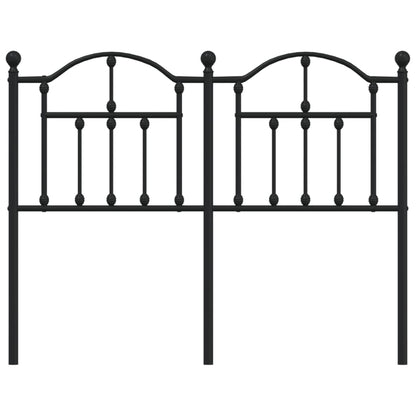 Headboard | Black | Steel | Durable | Headboard | Rectangular