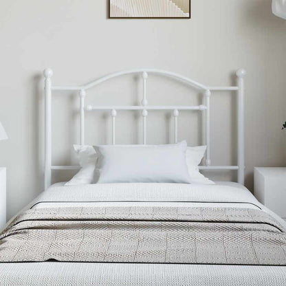 Metal Replace Headboard White 100 cm