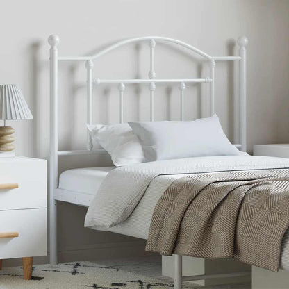 Metal Replace Headboard White 100 cm