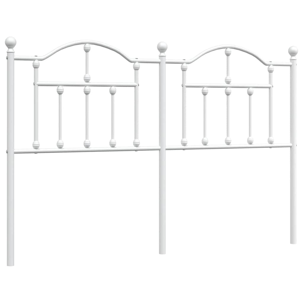 Metal Replace Headboard White 150 cm