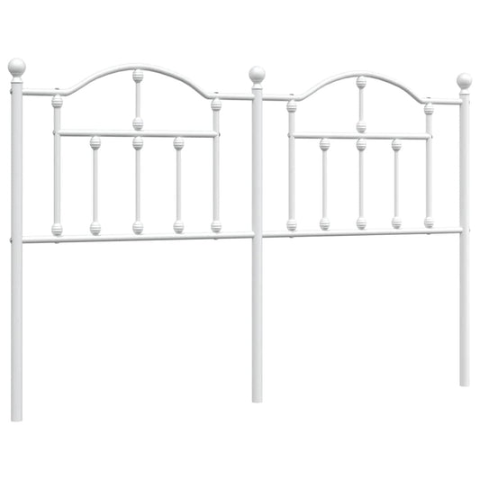 Metal Replace Headboard White 150 cm