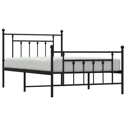 Bed Frame | Black | Steel | Single | Industrial | Bed Frame | Rectangular