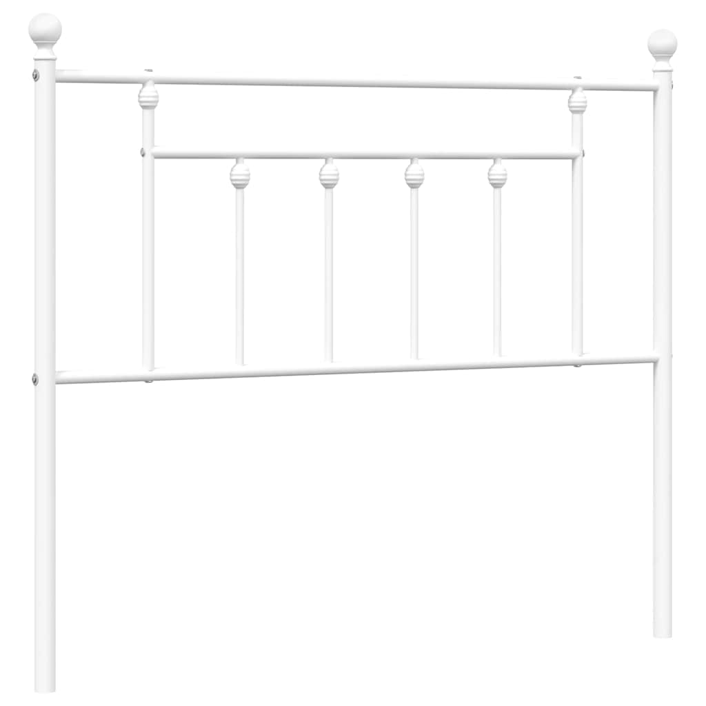 Metal Replace Headboard White 100 cm