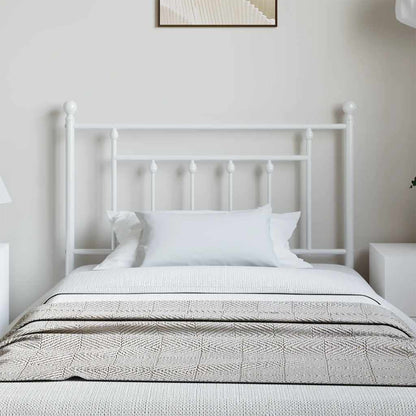 Metal Replace Headboard White 100 cm