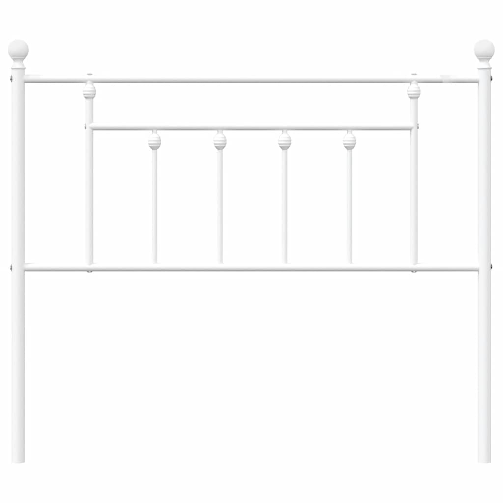 Metal Replace Headboard White 100 cm