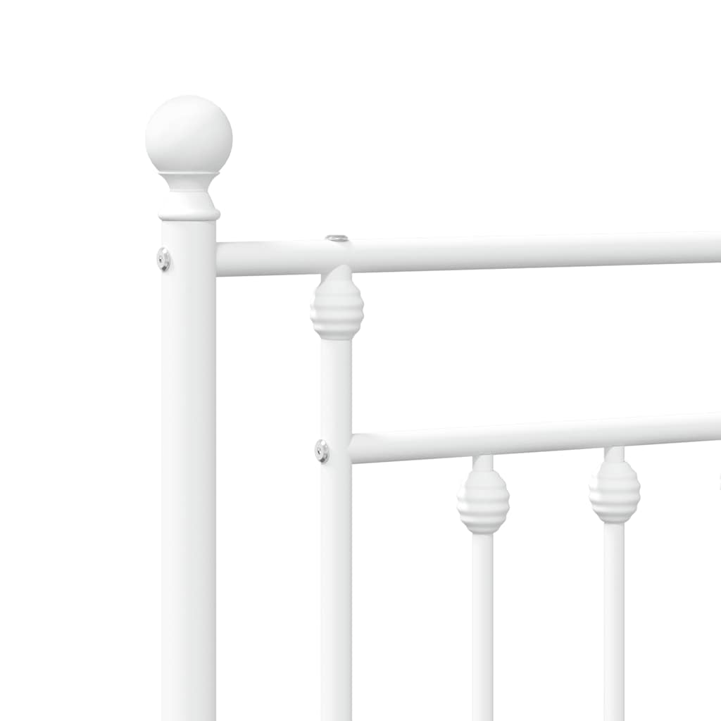 Metal Replace Headboard White 100 cm