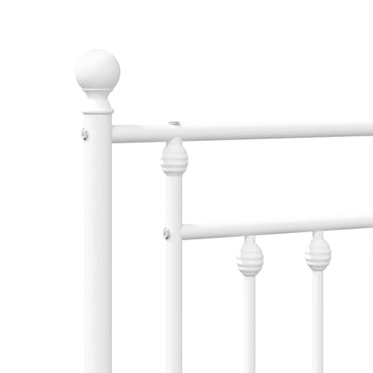 Metal Replace Headboard White 100 cm