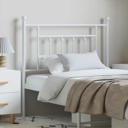 Metal Replace Headboard White 100 cm