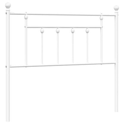 Metal Replace Headboard White 107 cm