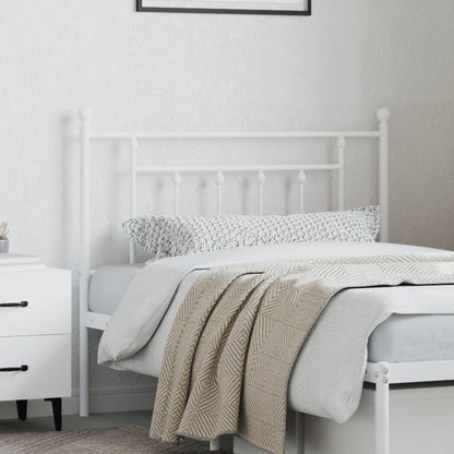 Metal Replace Headboard White 107 cm