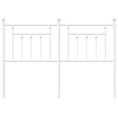 Metal Replace Headboard White 135 cm