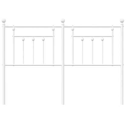 Metal Replace Headboard White 140 cm