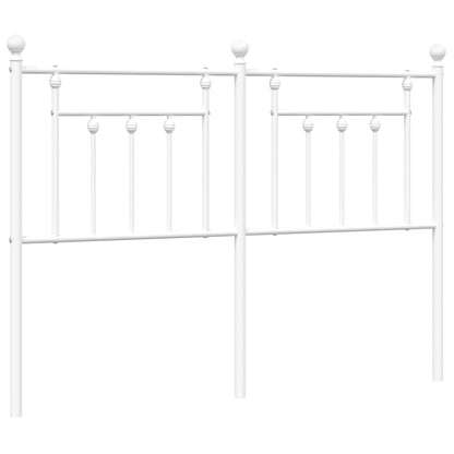 Metal Replace Headboard White 150 cm