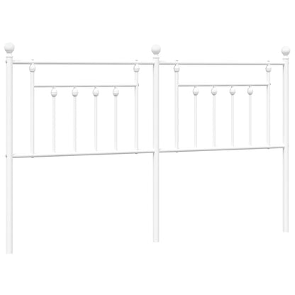 Metal Replace Headboard White 160 cm