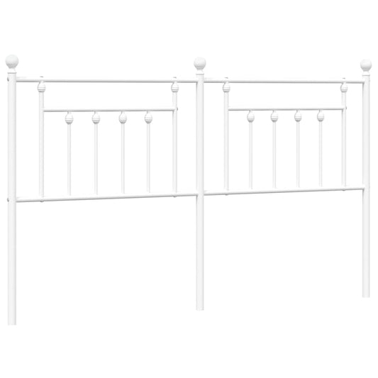 Metal Replace Headboard White 160 cm