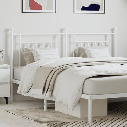 Metal Replace Headboard White 160 cm