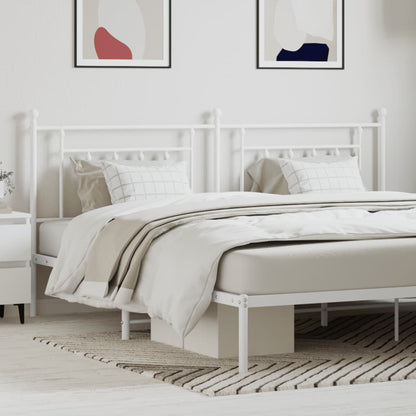 Metal Replace Headboard White 200 cm