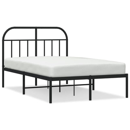 Bed Frame | Black | Steel | Small Double | Bed Frame | Rectangular