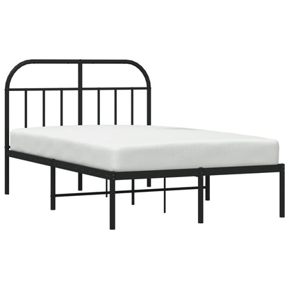 Bed Frame | Black | Steel | Small Double | Bed Frame | Rectangular