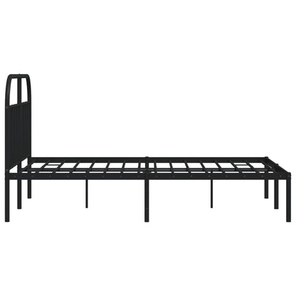Bed Frame | Black | Powder-coated steel | Double | Bed Frame