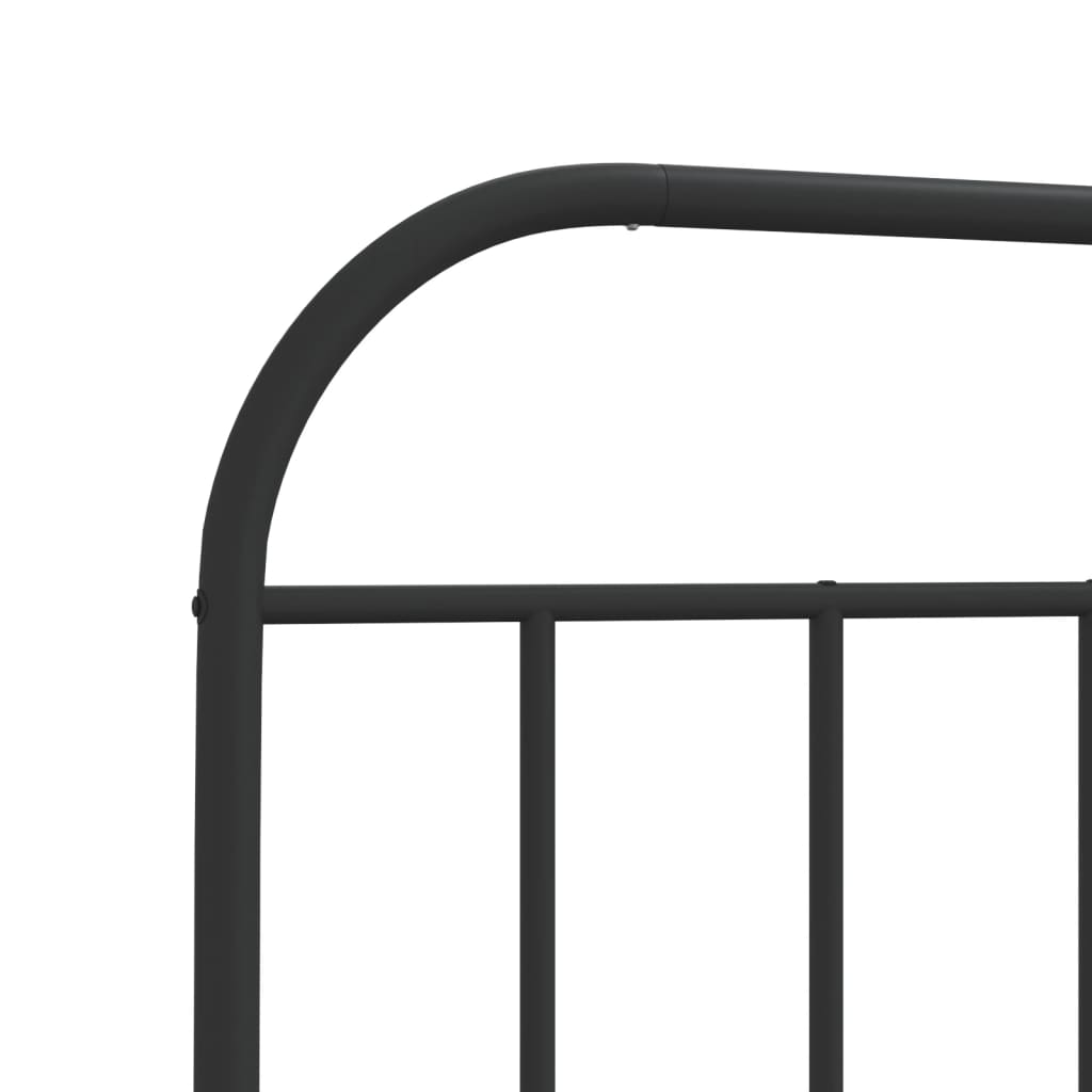 Bed Frame | Black | Powder-coated Steel | Small Single | Bed Frame