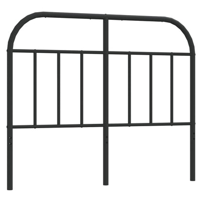 Headboard | Black | Powder-Coated Steel | 120 cm wide | Stylish Look