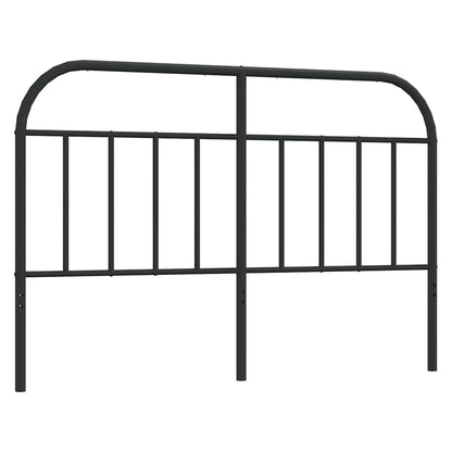 Headboard | Black | Steel | 140 cm | Tough | Headboard | Rectangular