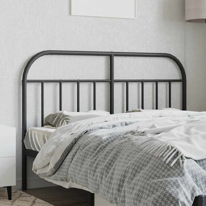 Headboard | Black | Steel | 140 cm | Tough | Headboard | Rectangular