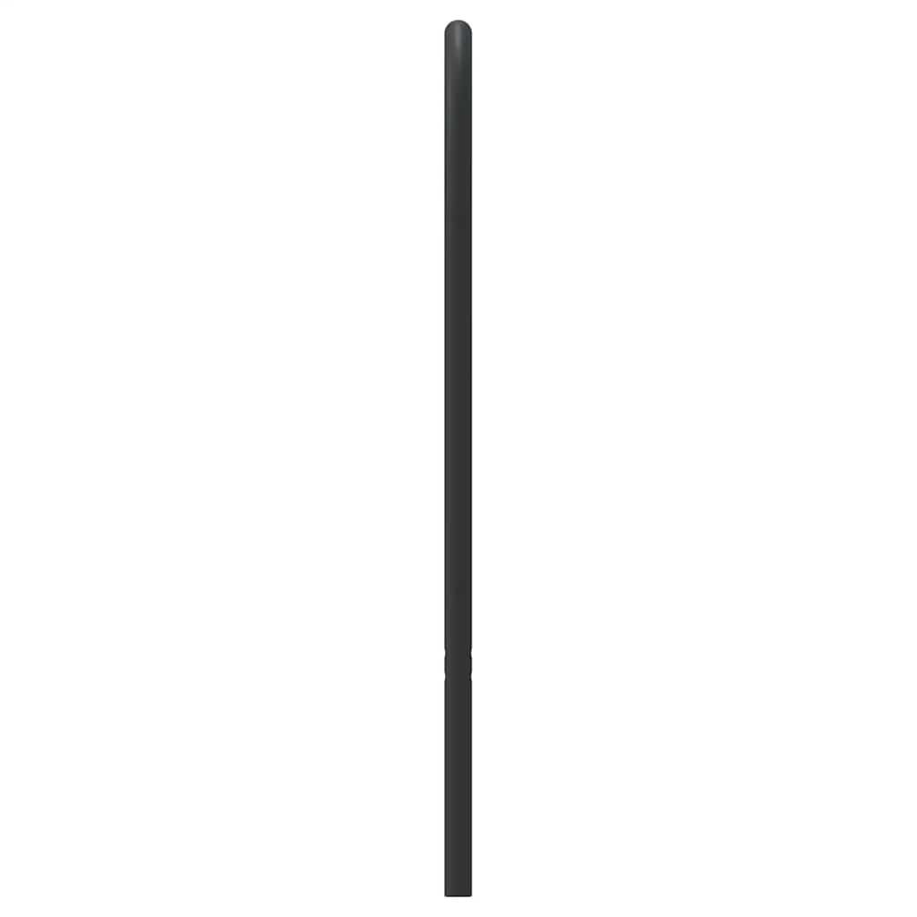 Metal Replace Headboard Black 150 cm