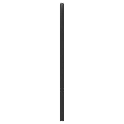 Metal Replace Headboard Black 180 cm
