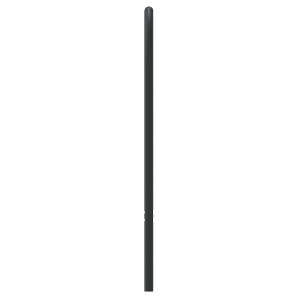 Metal Replace Headboard Black 193 cm