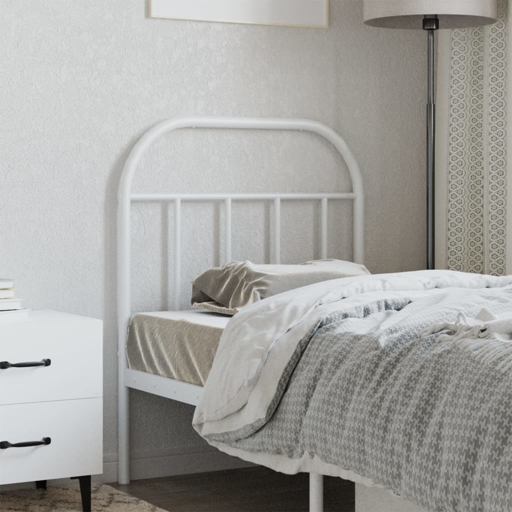 Metal Replace Headboard White 75 cm