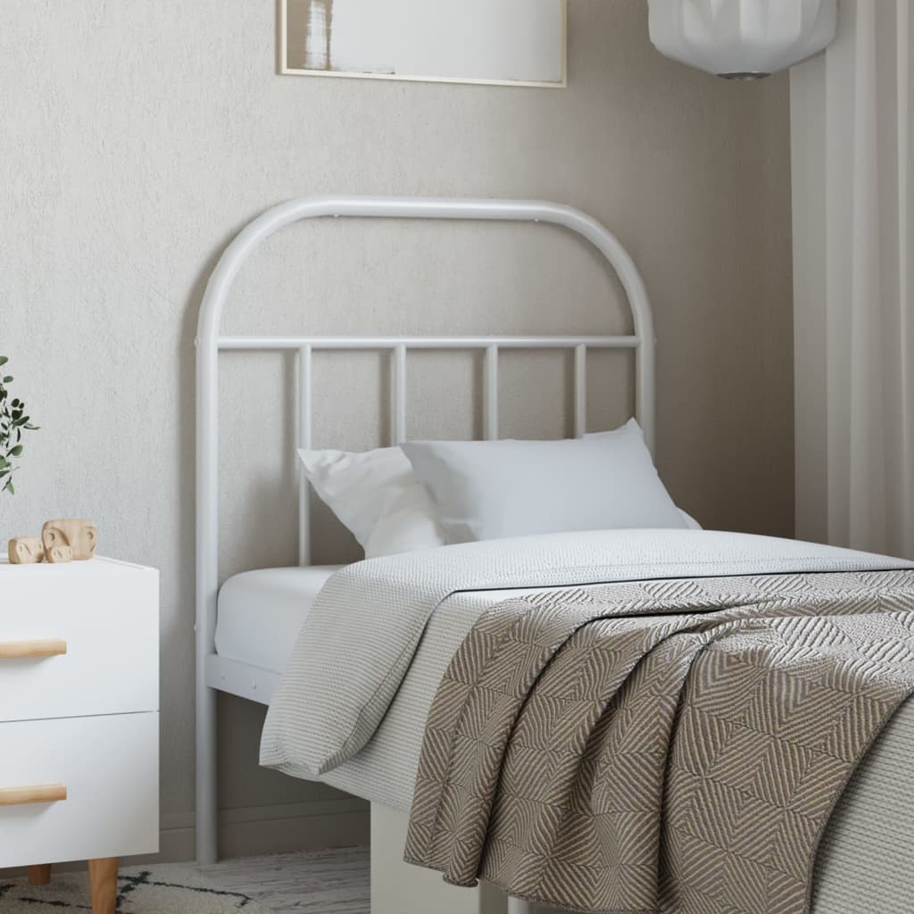 Metal Replace Headboard White 75 cm