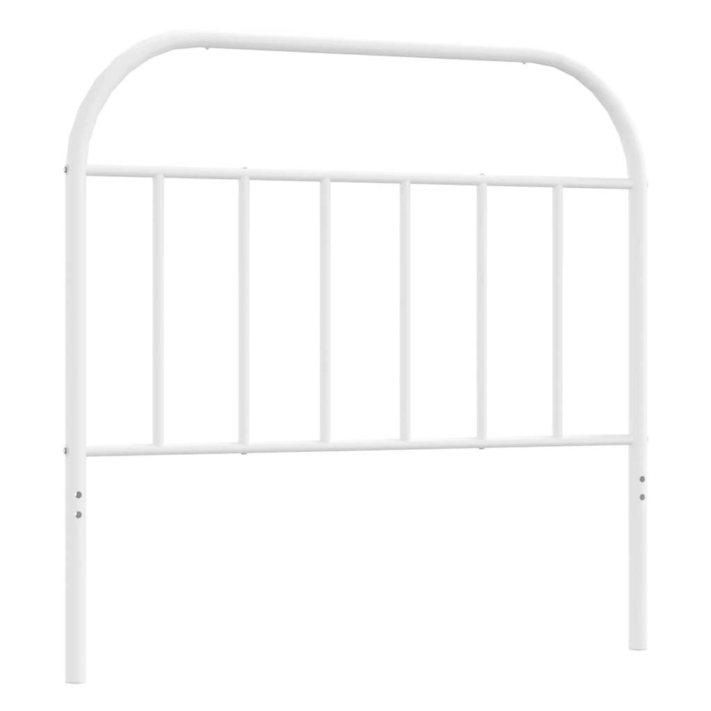 Metal Replace Headboard White 100 cm