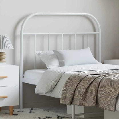 Metal Replace Headboard White 100 cm