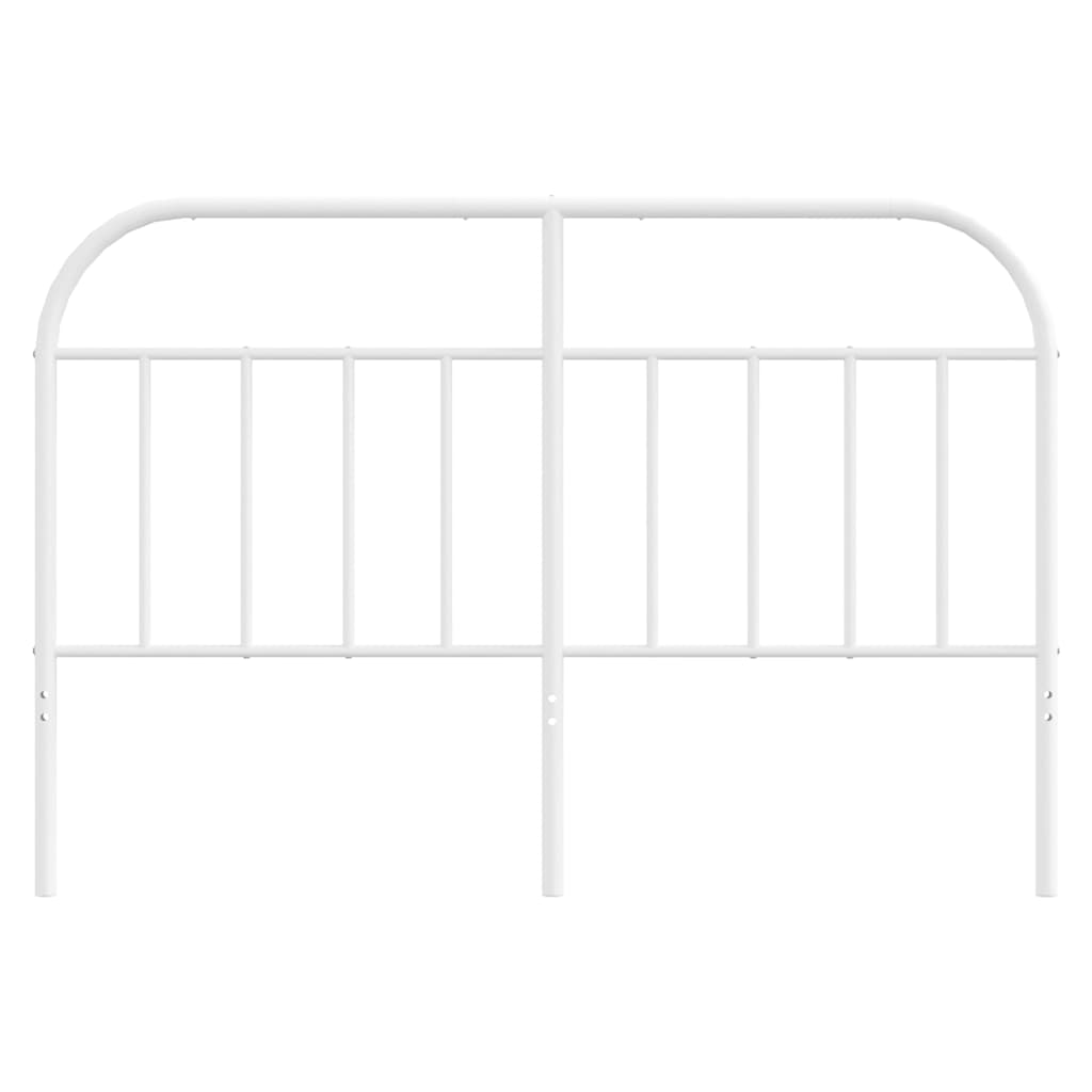 Metal Replace Headboard White 150 cm