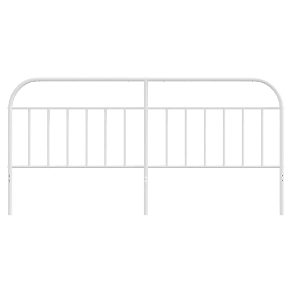 Metal Replace Headboard White 200 cm