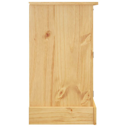 Sideboard "Corona" Brown 112x44x78 cm Solid Wood Mexican Pine