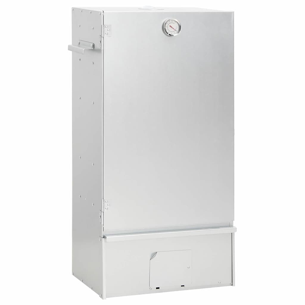 BBQ Oven Smoker with Wood Chips 44,5x29x83 cm Galvanised Steel