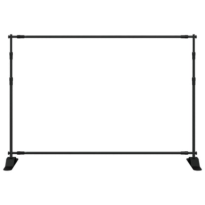 Backdrop Stand Black 305x243 cm Steel